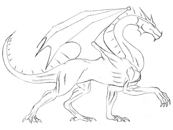 dibujos de dragones