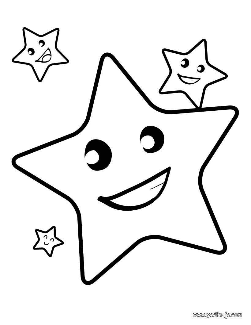 dibujos de estrellas