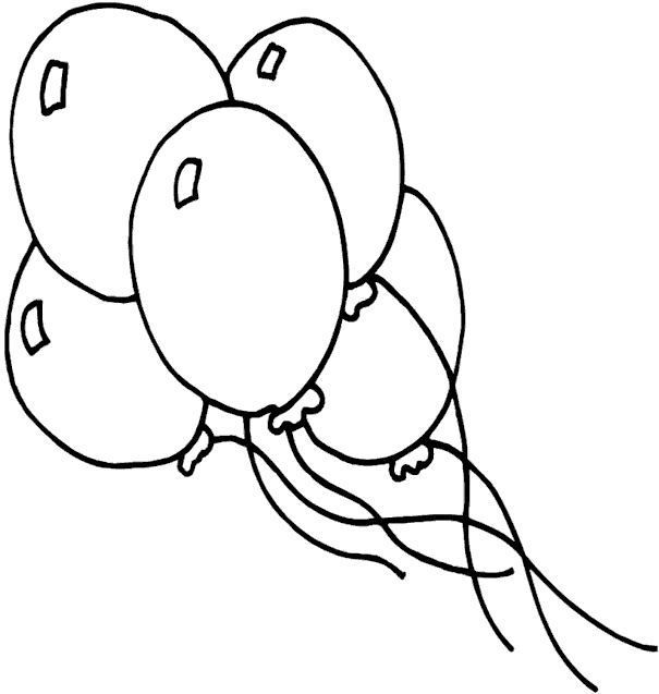 dibujos de globos 6