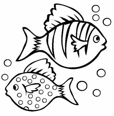 dibujos de pescados