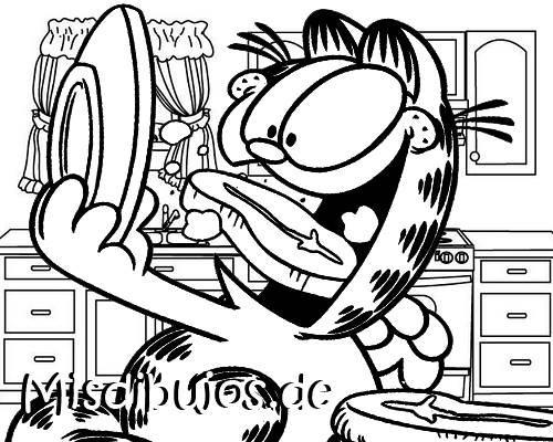 dibujos de Garfield