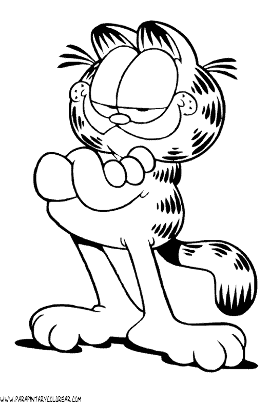dibujos de Garfield 5