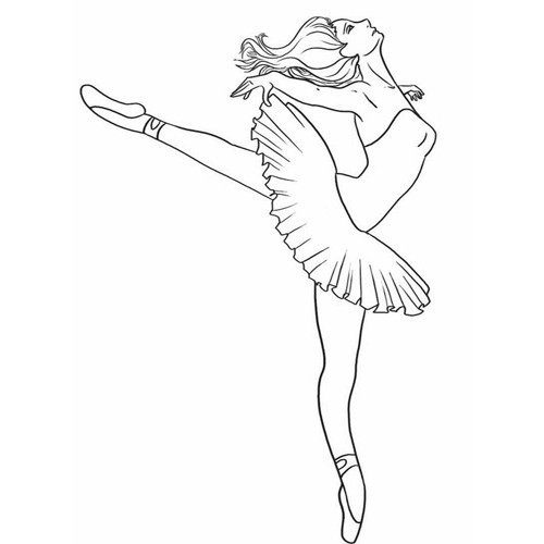 dibujos de bailarinas