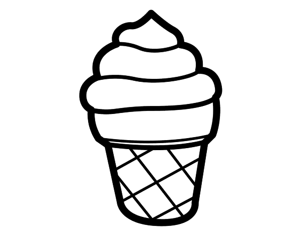 dibujos de helados