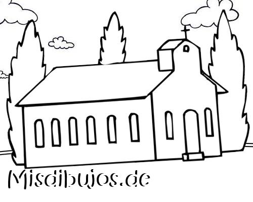 Dibujos de iglesias | Dibujos