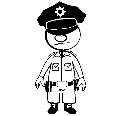Dibujos de policía | Dibujos