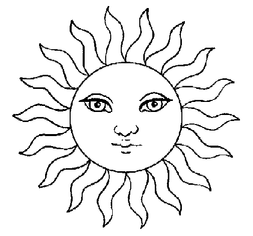 dibujos del sol